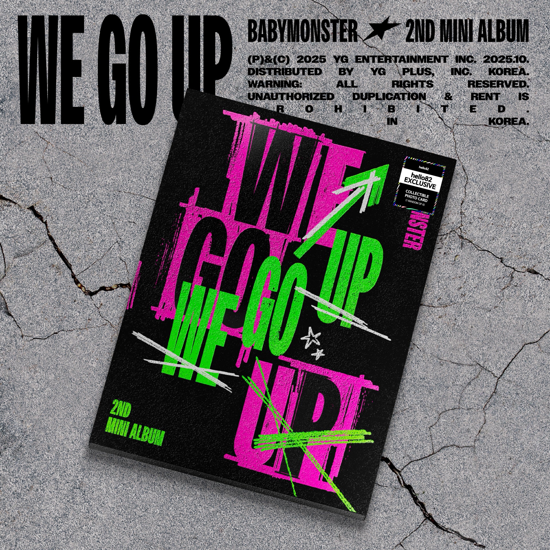 BABYMONSTER - WE GO UP - hello82 Exclusive