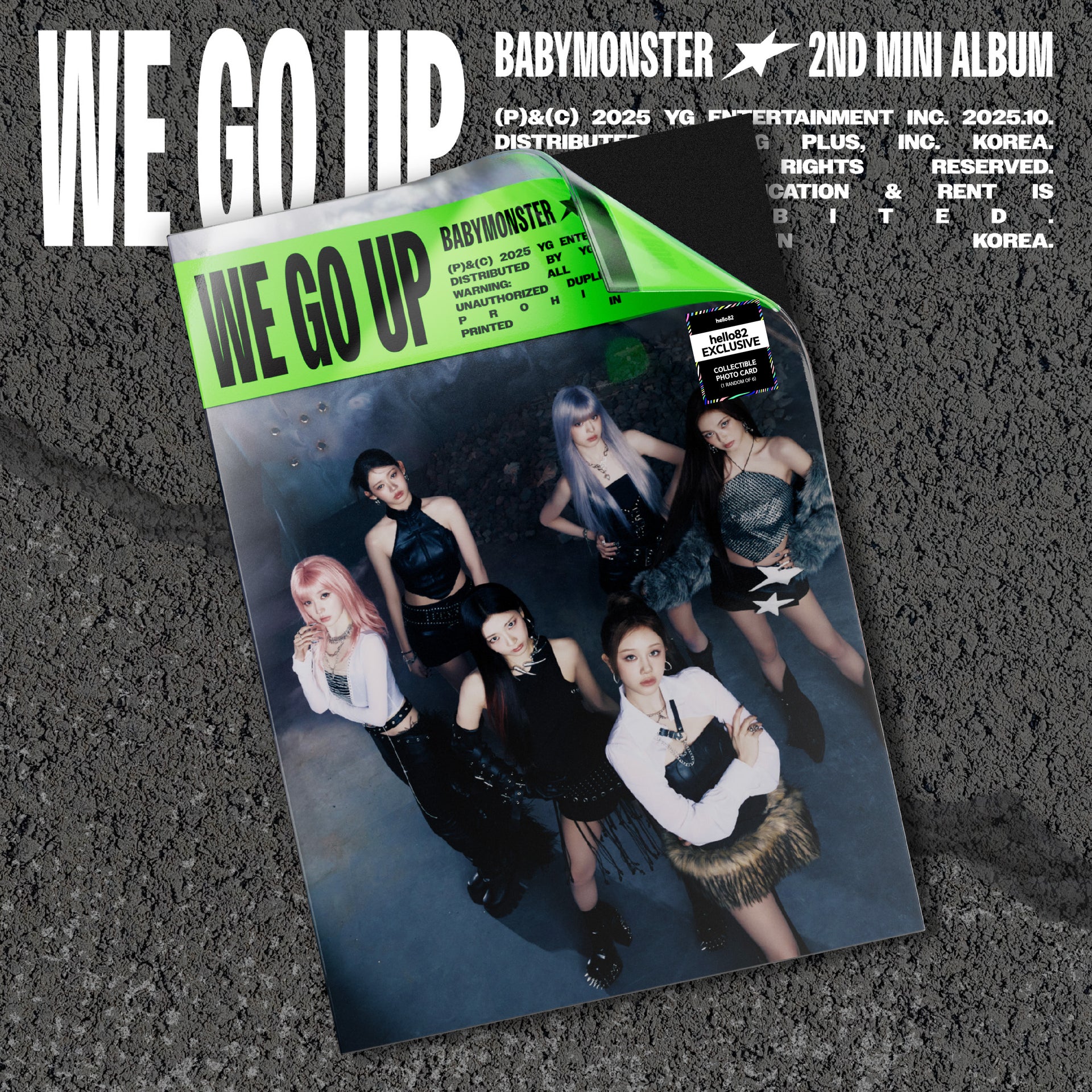 BABYMONSTER - WE GO UP - hello82 Exclusive