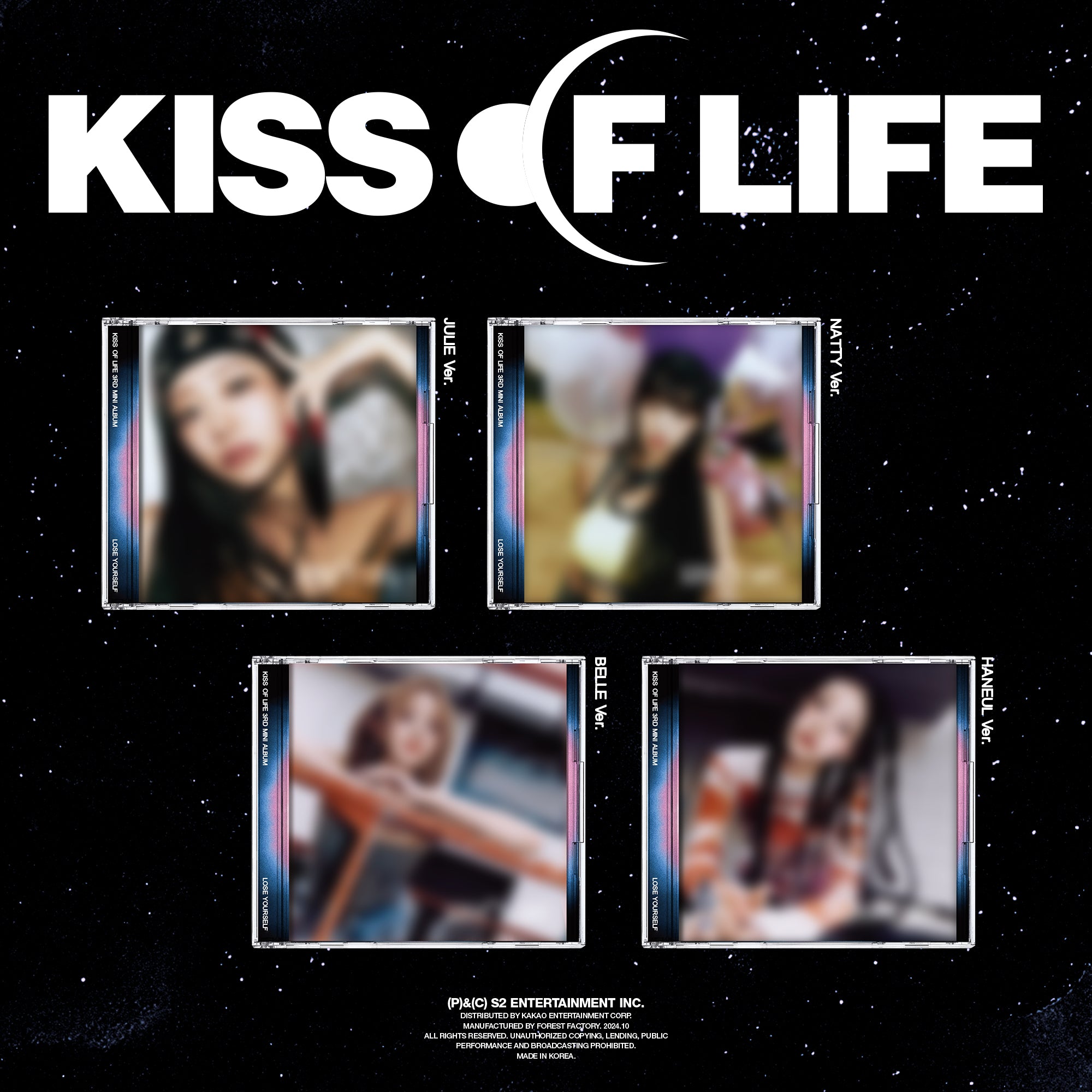 Signed] KISS OF LIFE - 3rd Mini Album : Lose Yourself (Jewel