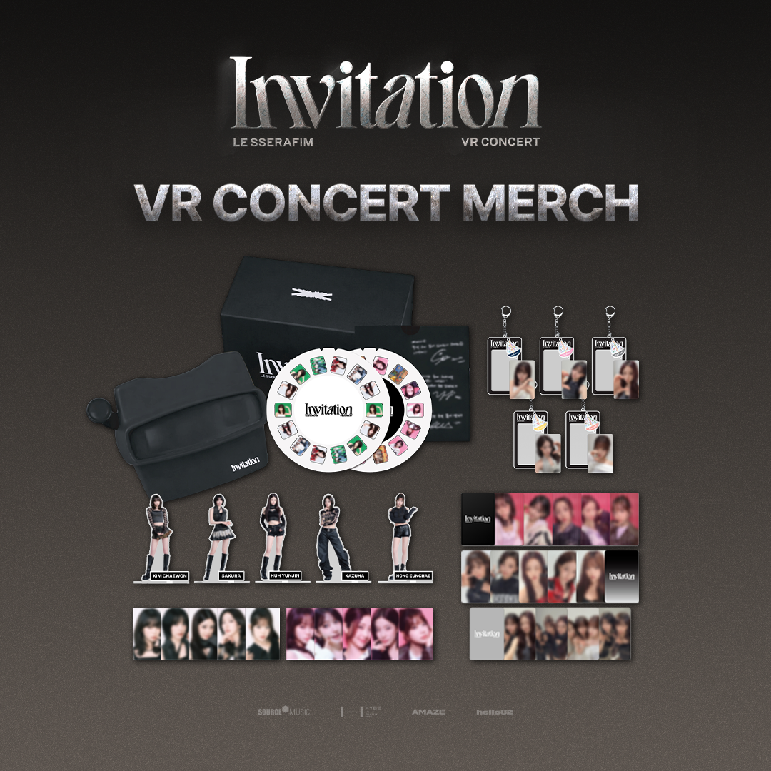 LE SSERAFIM - Invitation - VR CONCERT MERCH