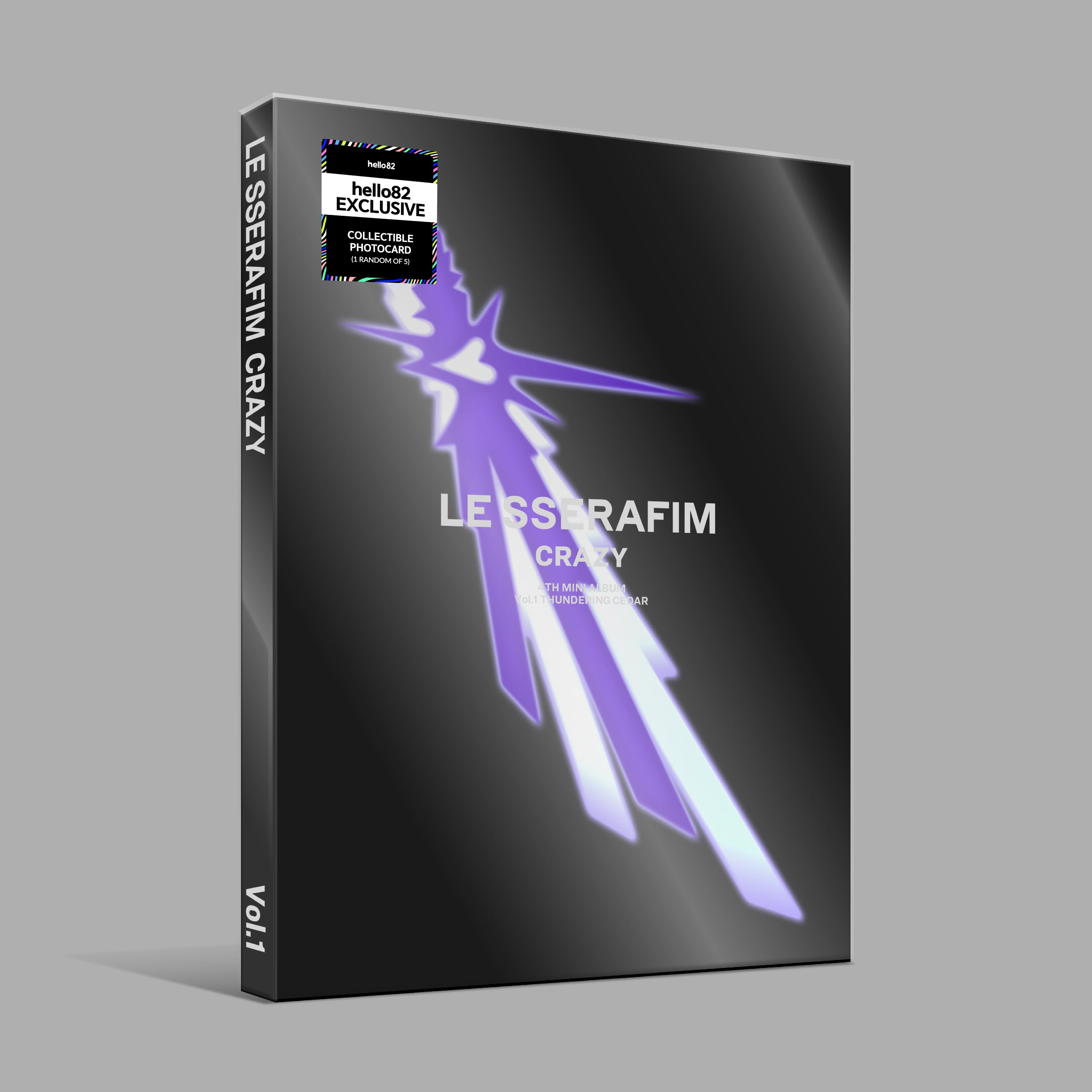 LE SSERAFIM - 4th Mini Album 'CRAZY' (hello82 Exclusive) – hello82