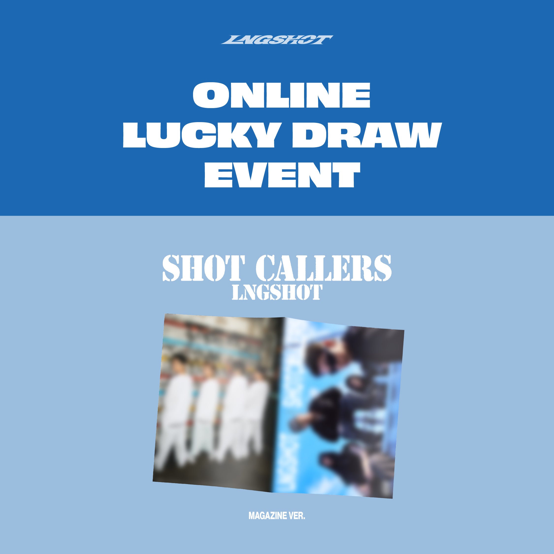 LNGSHOT - EP [SHOT CALLERS] (Magazine Ver.) – hello82.shop