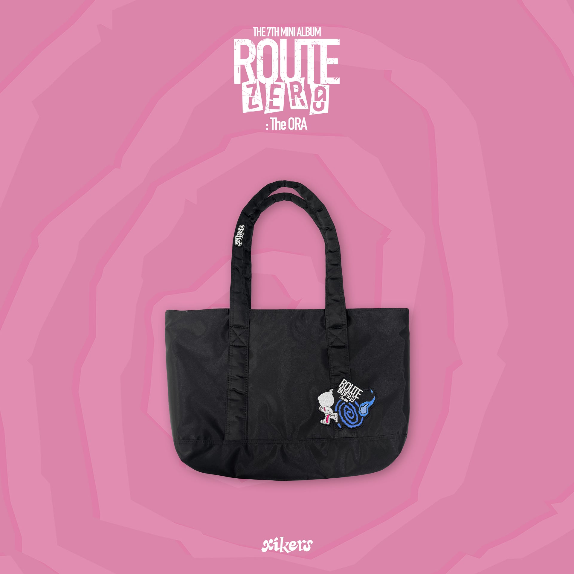 xikers - ROUTE ZERO : The ORA - Nylon Tote Bag in Black