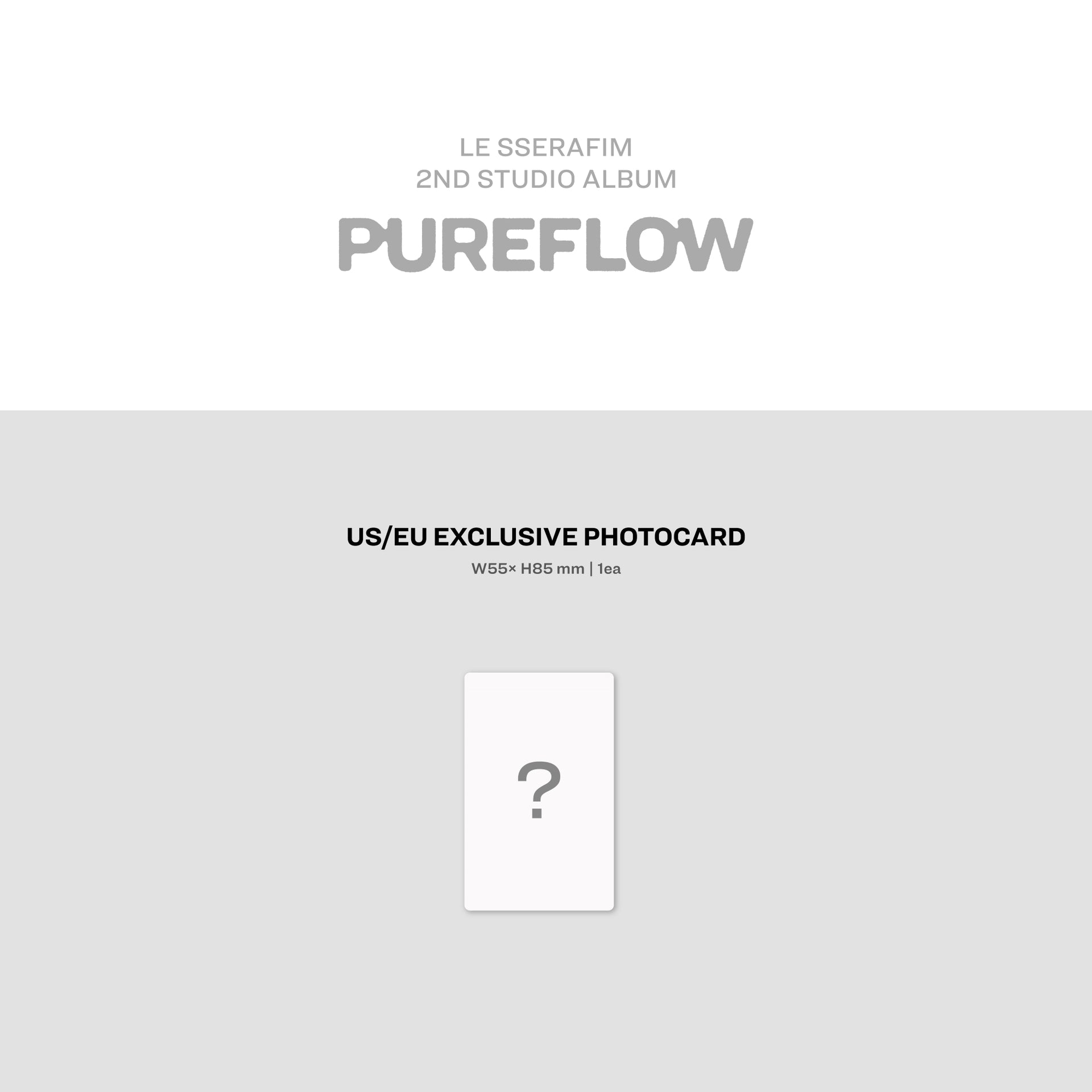 LE SSERAFIM - 2nd Studio Album ‘PUREFLOW’ pt.1 (hello82 Exclusive)