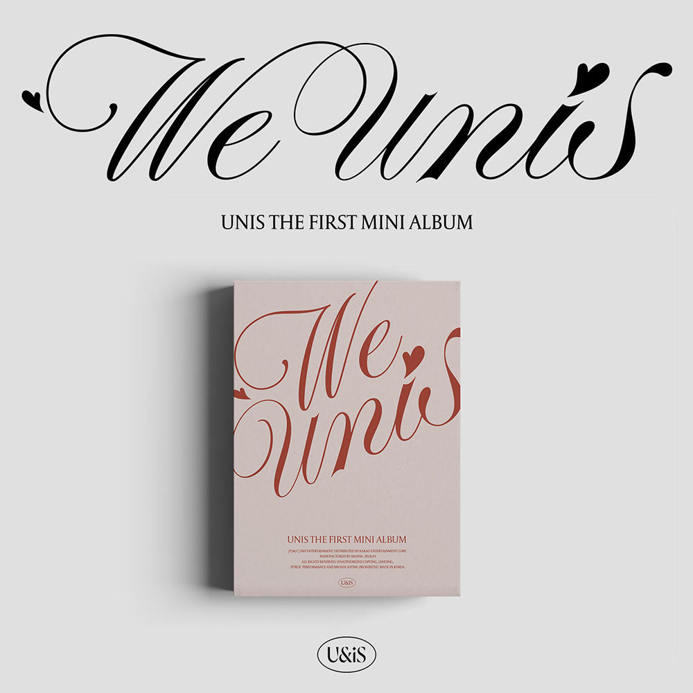 [Signed] UNIS - 1st MINI ALBUM : WE UNIS (Random)