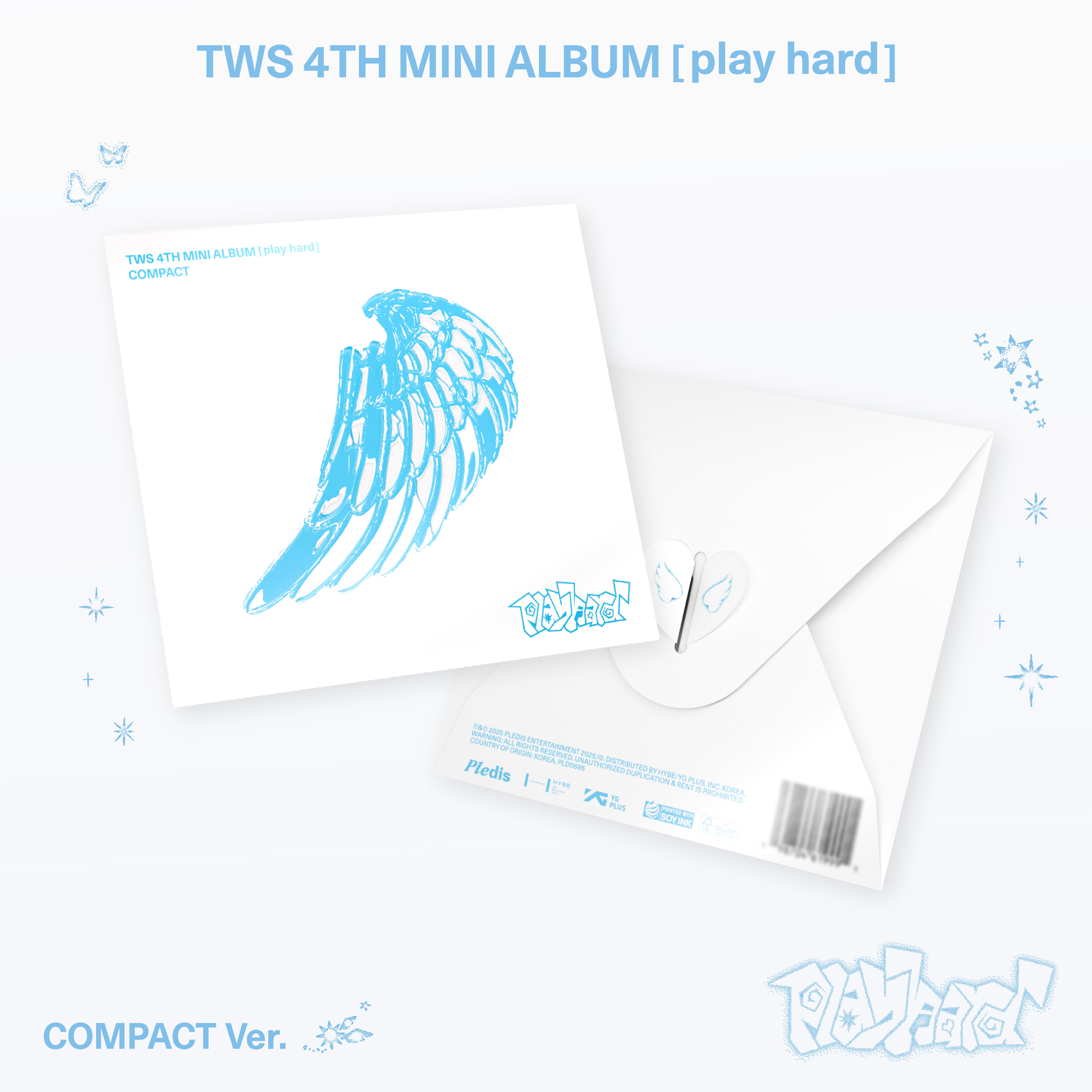 TWS - 4th Mini Album 'play hard' (COMPACT Ver.) – hello82.shop