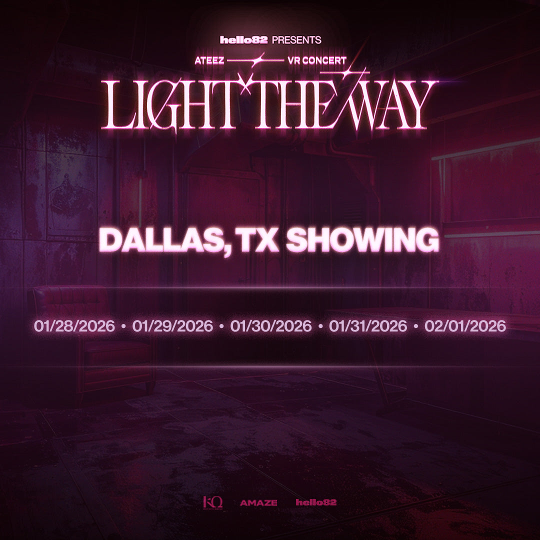 ATEEZ VR CONCERT : LIGHT THE WAY in DALLAS, TX