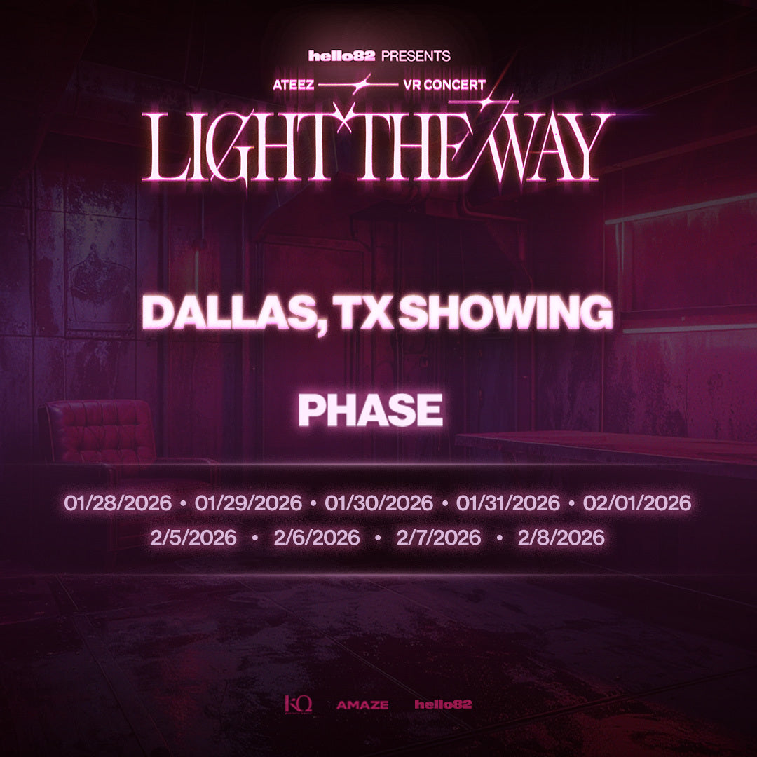 ATEEZ VR CONCERT : LIGHT THE WAY in DALLAS, TX