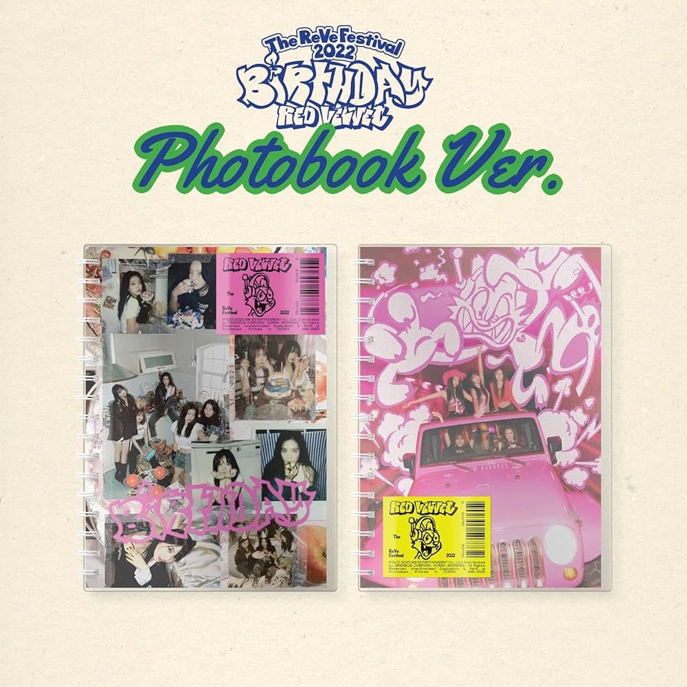 Red Velvet - MINI ALBUM : The ReVe Festival 2022 - Birthday [Photo Book ver.]