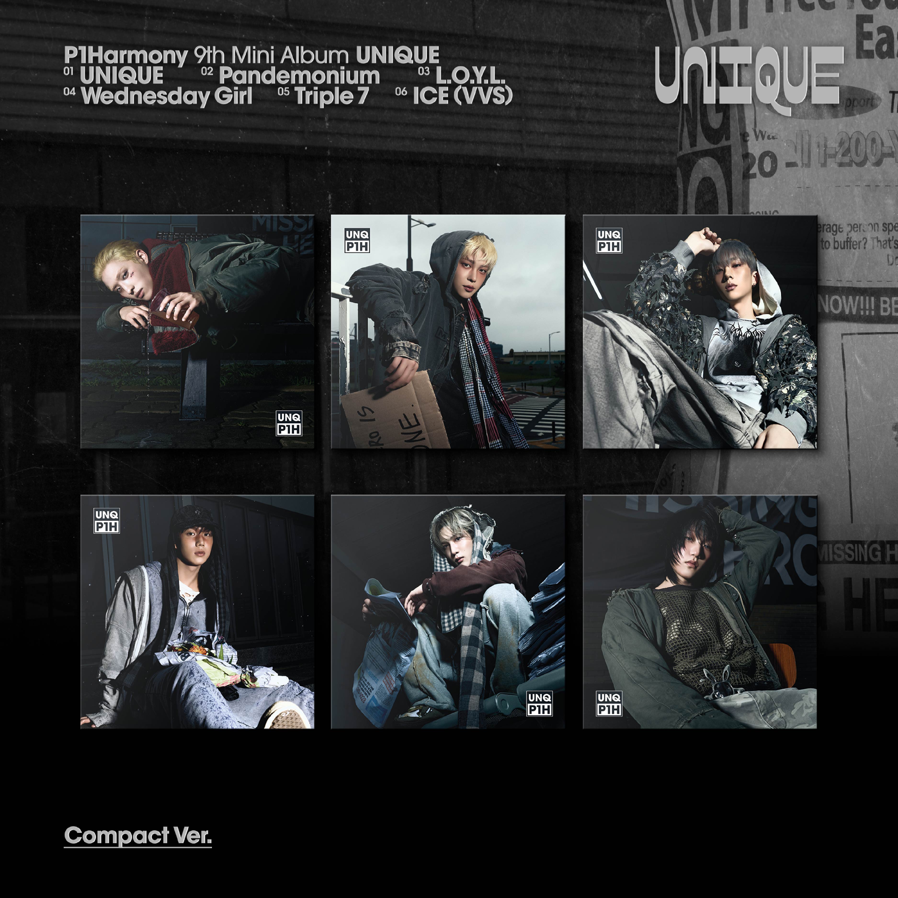 P1Harmony - UNIQUE – hello82.shop
