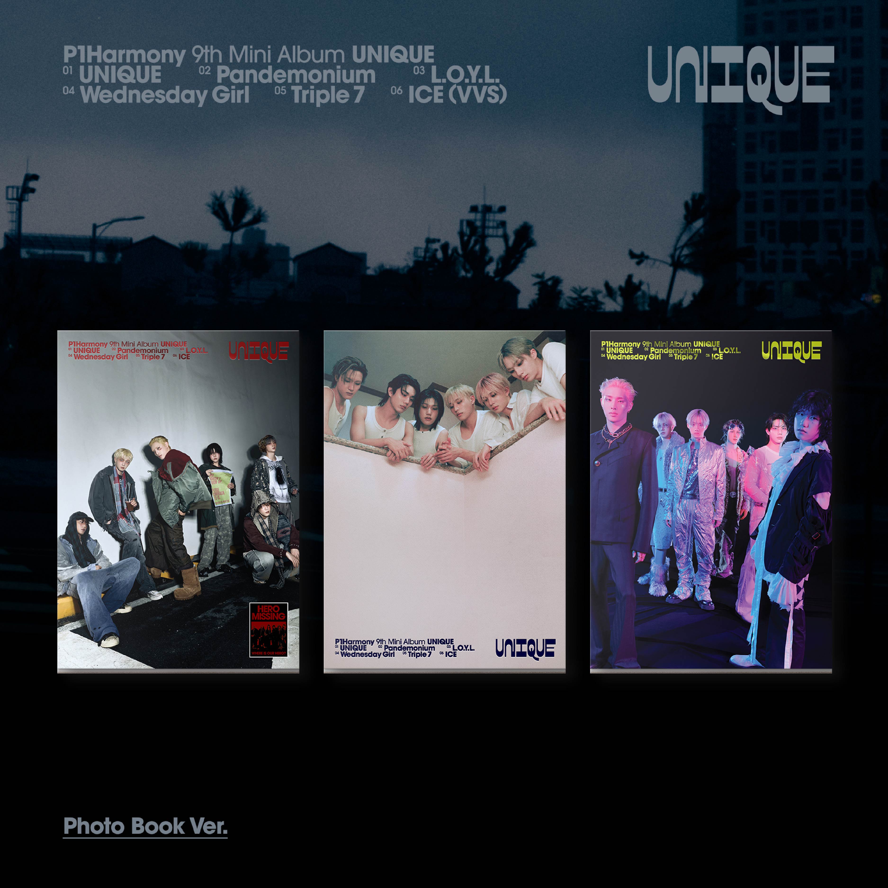 Signed] P1Harmony - UNIQUE – hello82.shop