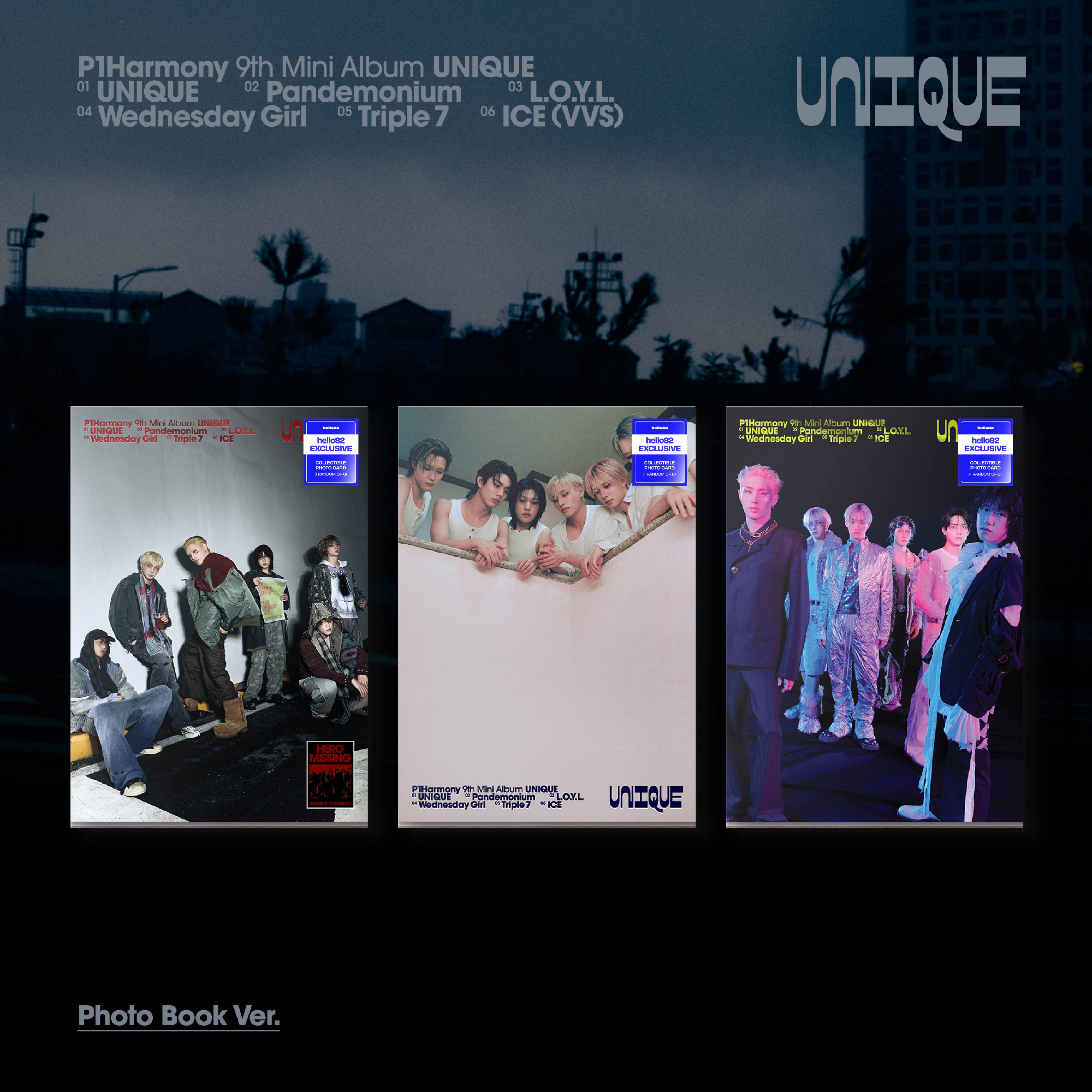 P1Harmony - UNIQUE - hello82 Exclusive – hello82.shop