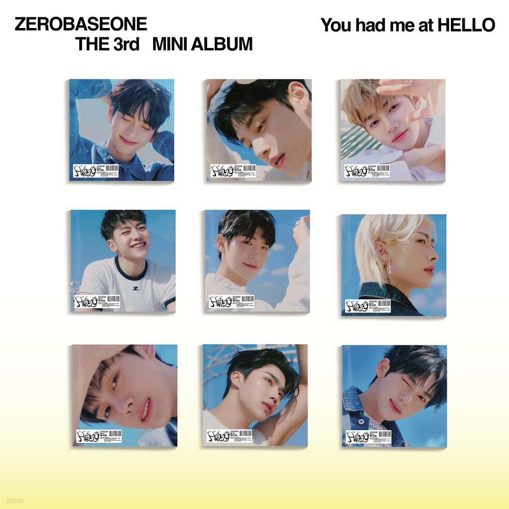 ZEROBASEONE - 3rd MINI ALBUM [You had me at HELLO] (DIGIPACK Ver.) (Random)