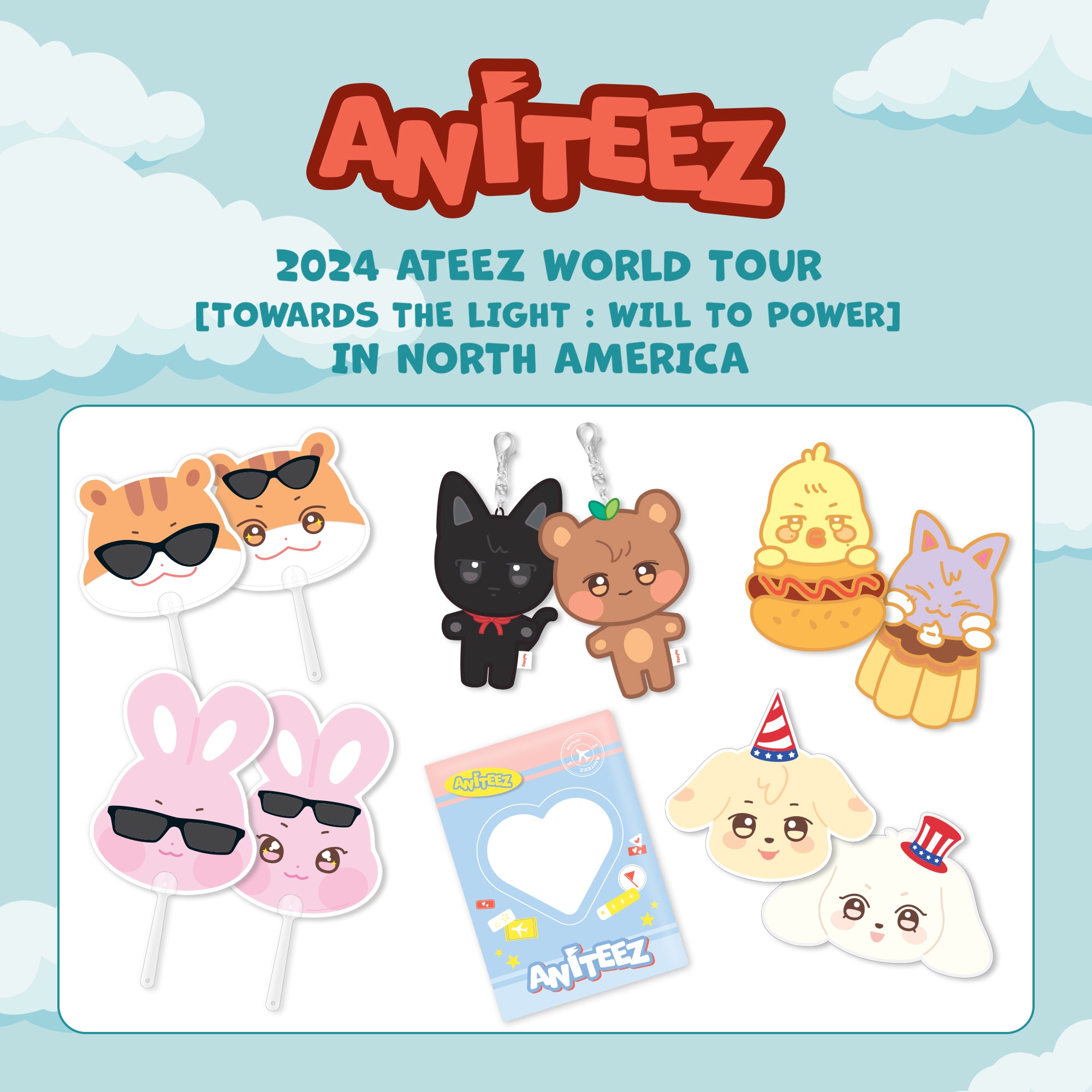 ATEEZ hello82 Will サン　US限定　ぬいぐるみトレカ ATEEZ - ANITEEZ OFFICIAL MERCH – hello82.shop