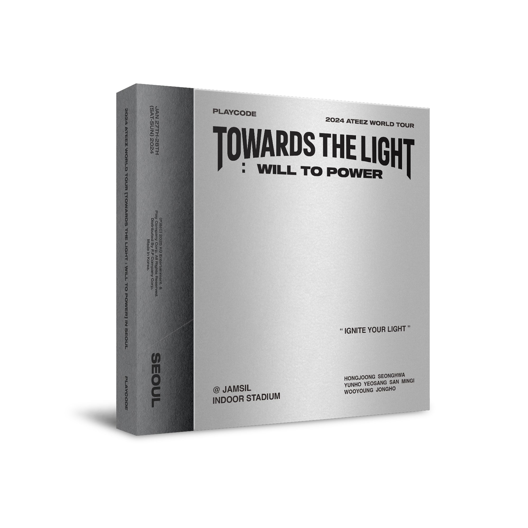 K-POP・アジア ATEEZ TOWARDS THE LIGHT PLAYCODE ATEEZ - [TOWARDS THE LIGHT : WILL TO POWER] IN SEOUL
