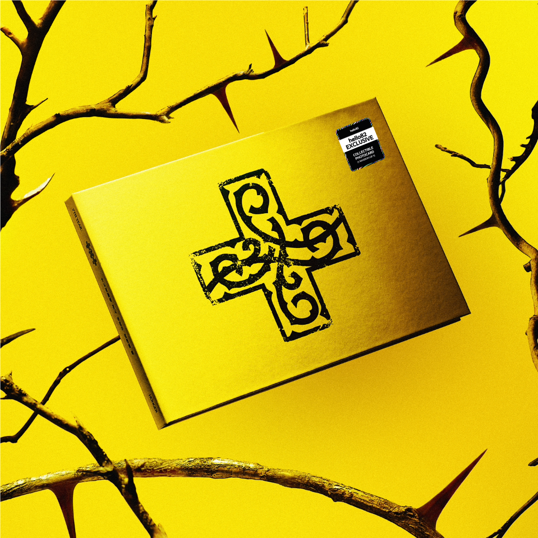 TOMORROW X TOGETHER - 7TH YEAR: A Moment of Stillness in the Thorns HUNGER ver. (hello82 Exclusive) in Gold