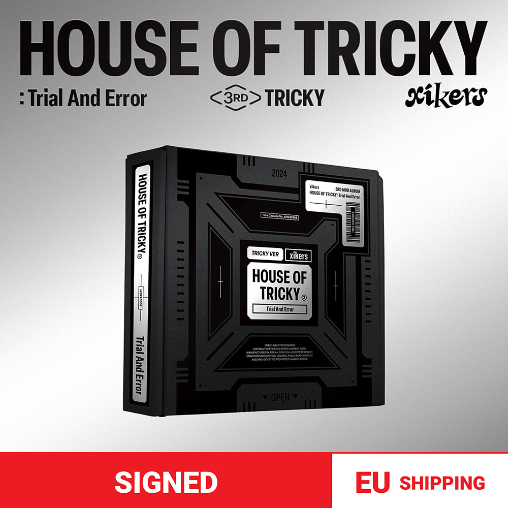 [EU SHIPPING] [Signed] xikers - HOUSE OF TRICKY : Trial And Error