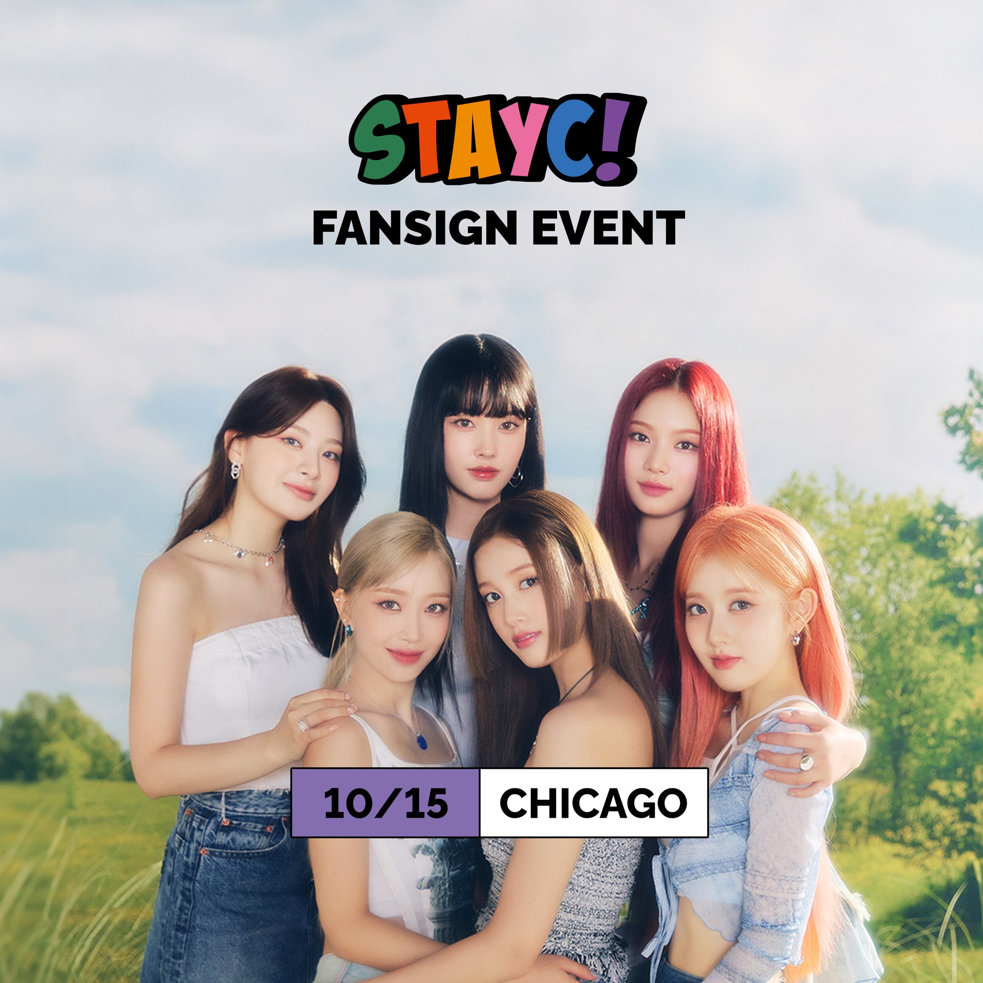 [10/15 CHICAGO FANSIGN] STAYC - 3rd MINI ALBUM : TEENFRESH