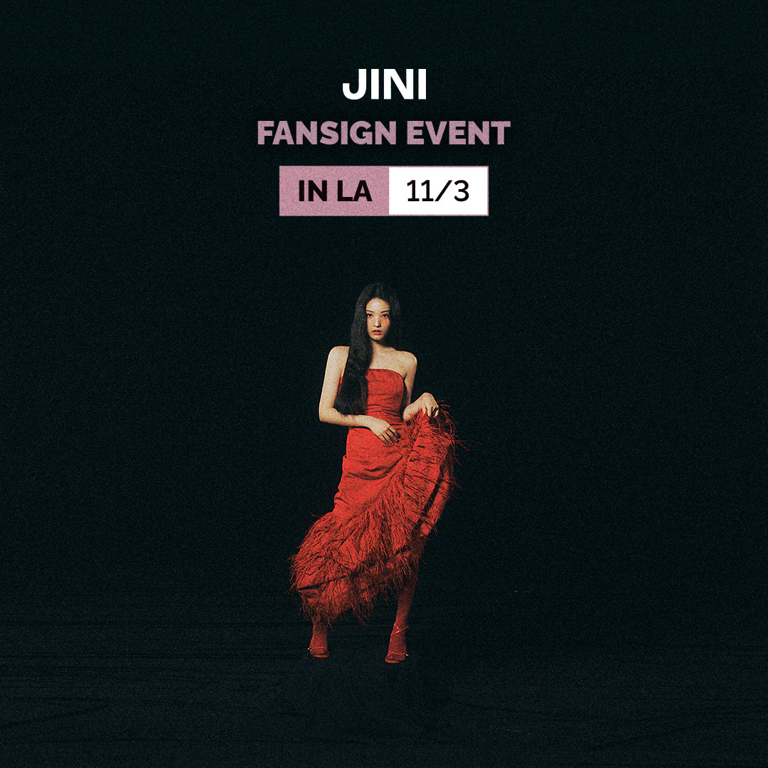 [11/3 LA FANSIGN] JINI - 1st EP : An Iron Hand In A Velvet Glove