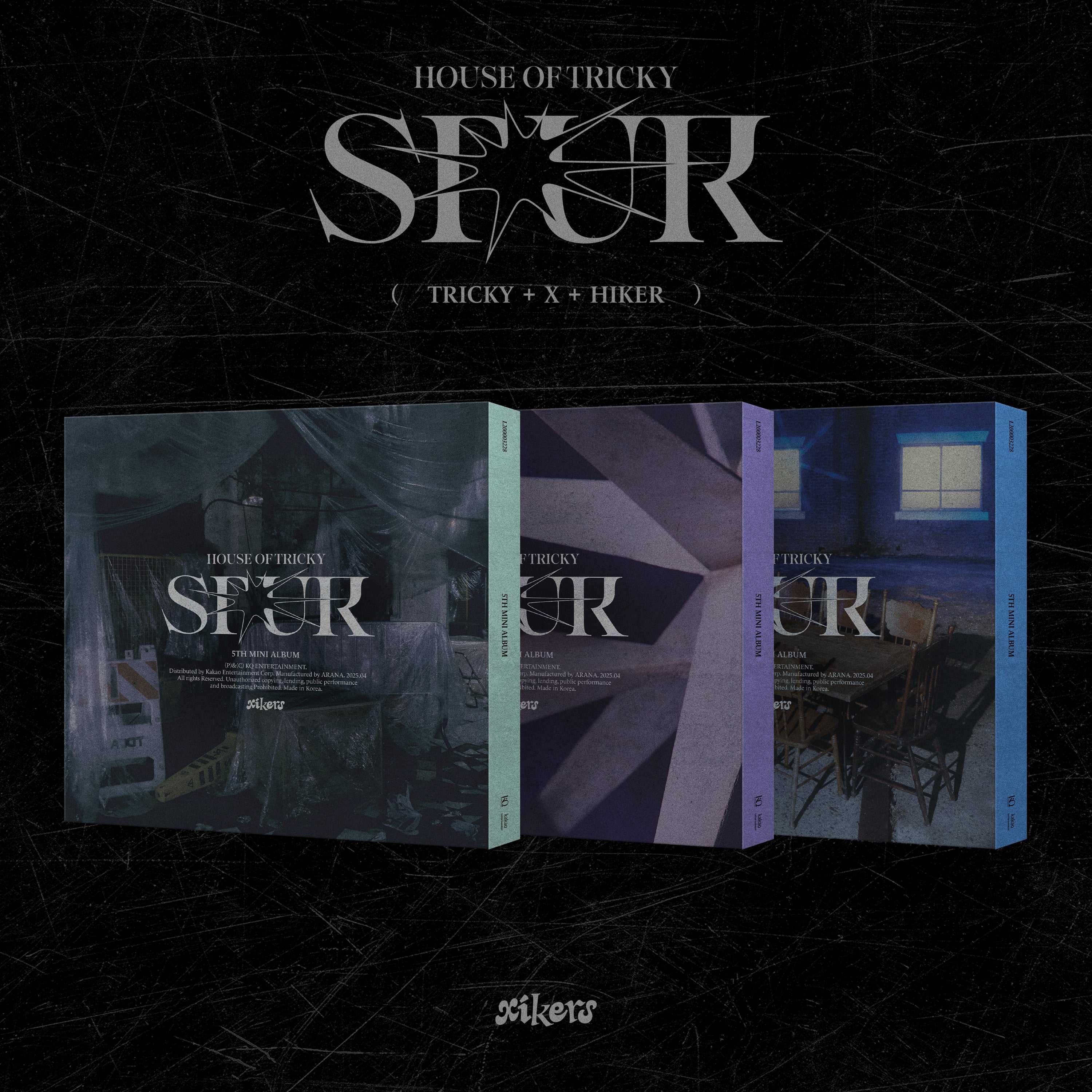 Signed] xikers - HOUSE OF TRICKY : SPUR – hello82.shop