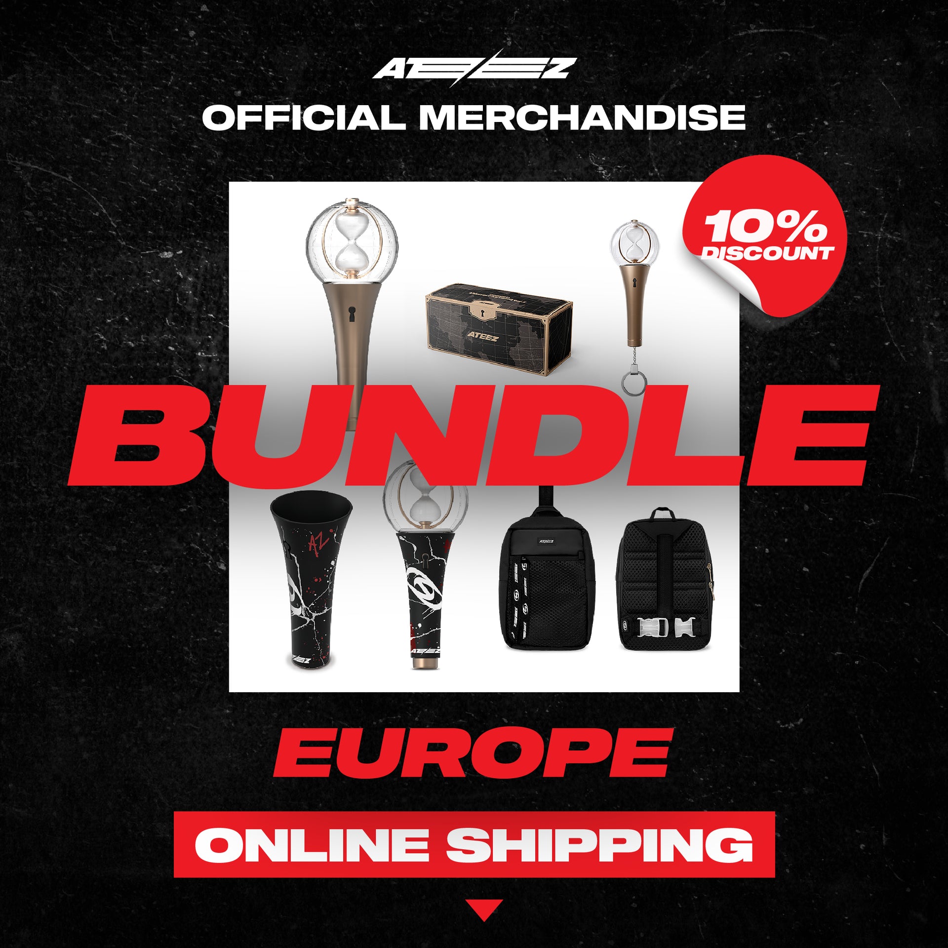 [EU SHIPPING] ATEEZ - OFFICIAL MERCH BUNDLE