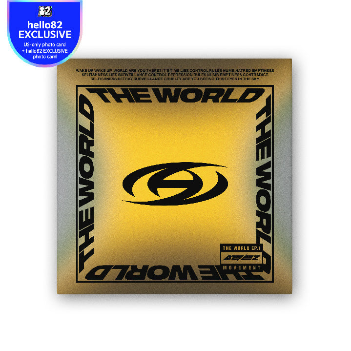 [Signed] ATEEZ - THE WORLD EP.1 : MOVEMENT - hello82 exclusive (Box Set) - DIARY VER.