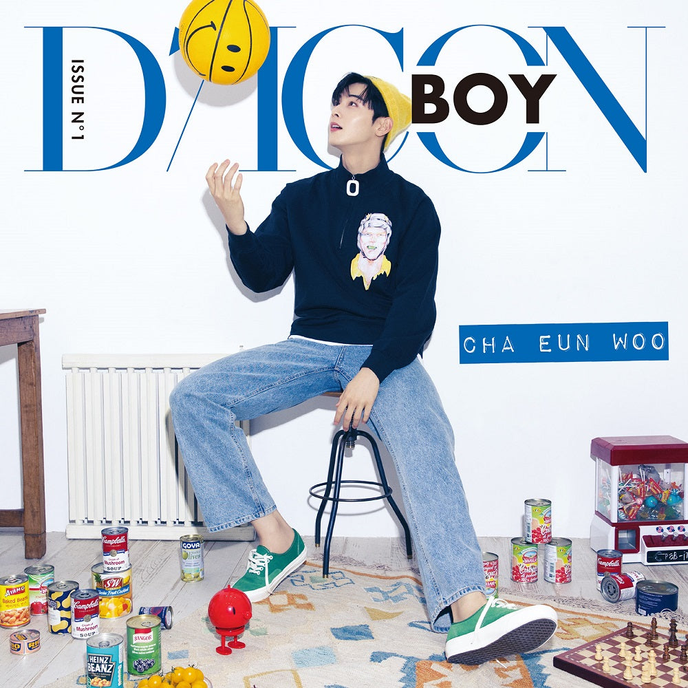 DICON BOY ISSUE N.1 CHA EUNWOO happyday - D Type