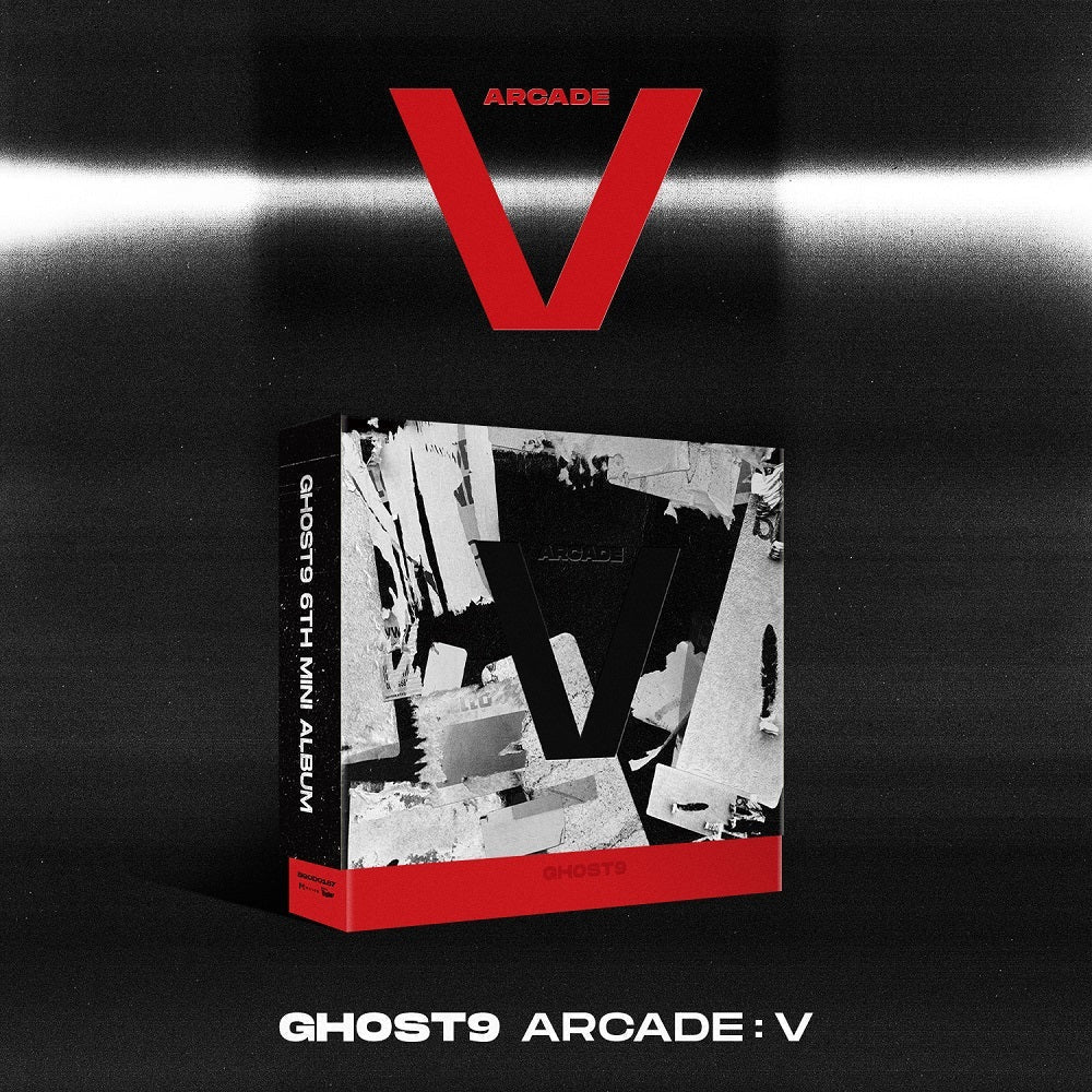 [JINWOO SIGNED ALBUM] GHOST9 - EP [ARCADE : V]