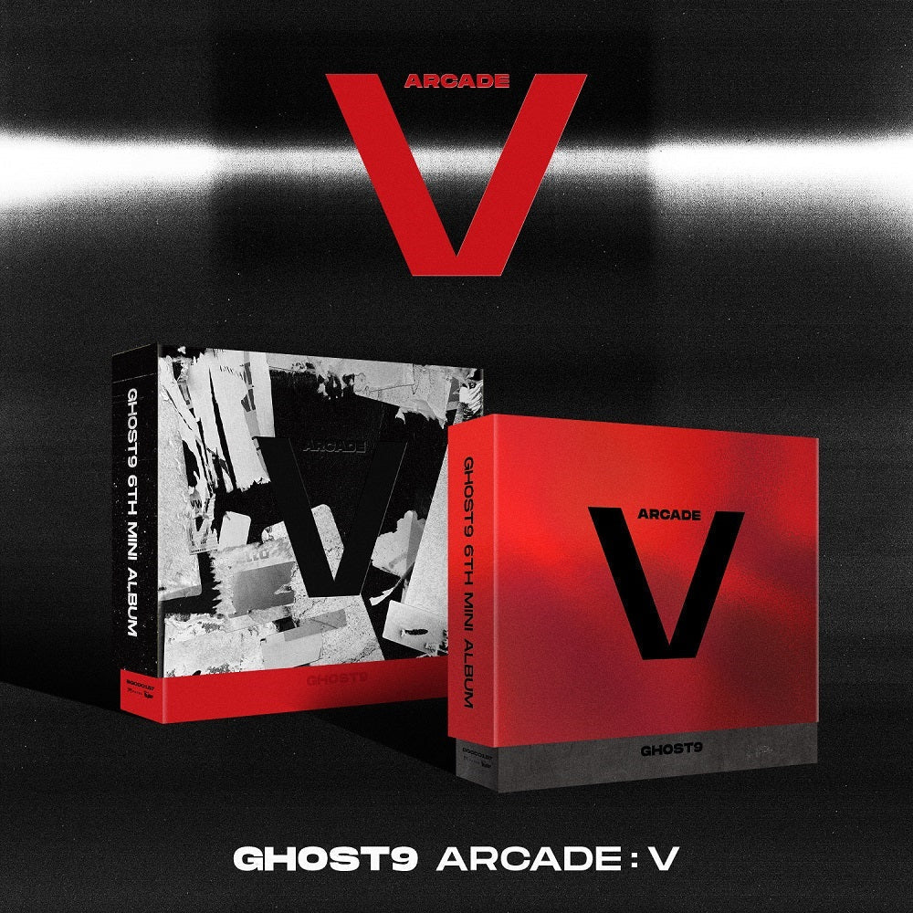 [JINWOO SIGNED ALBUM] GHOST9 - EP [ARCADE : V]