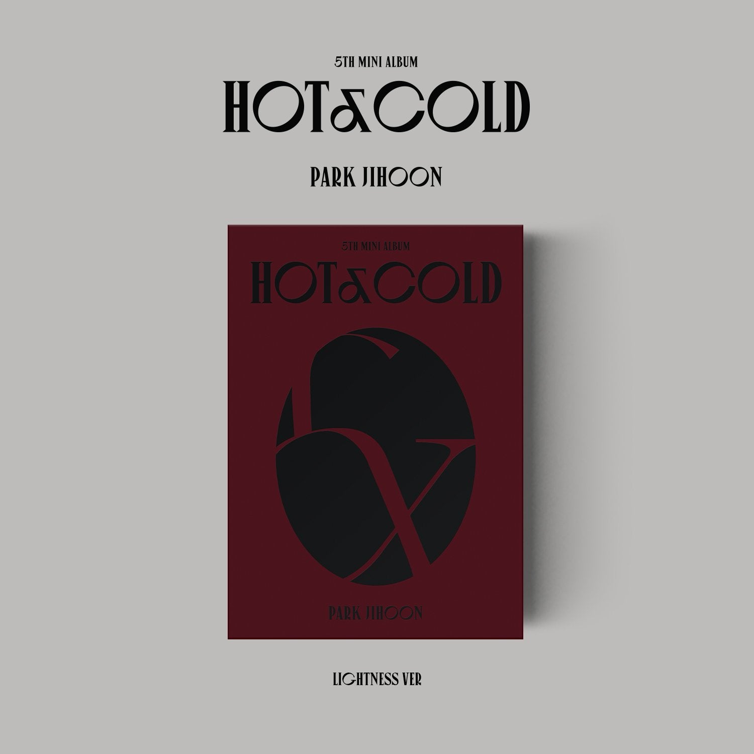 PARK JIHOON 5th MINI ALBUM [HOT&COLD] (Limited / Signed) - LIGHTNESS VER.