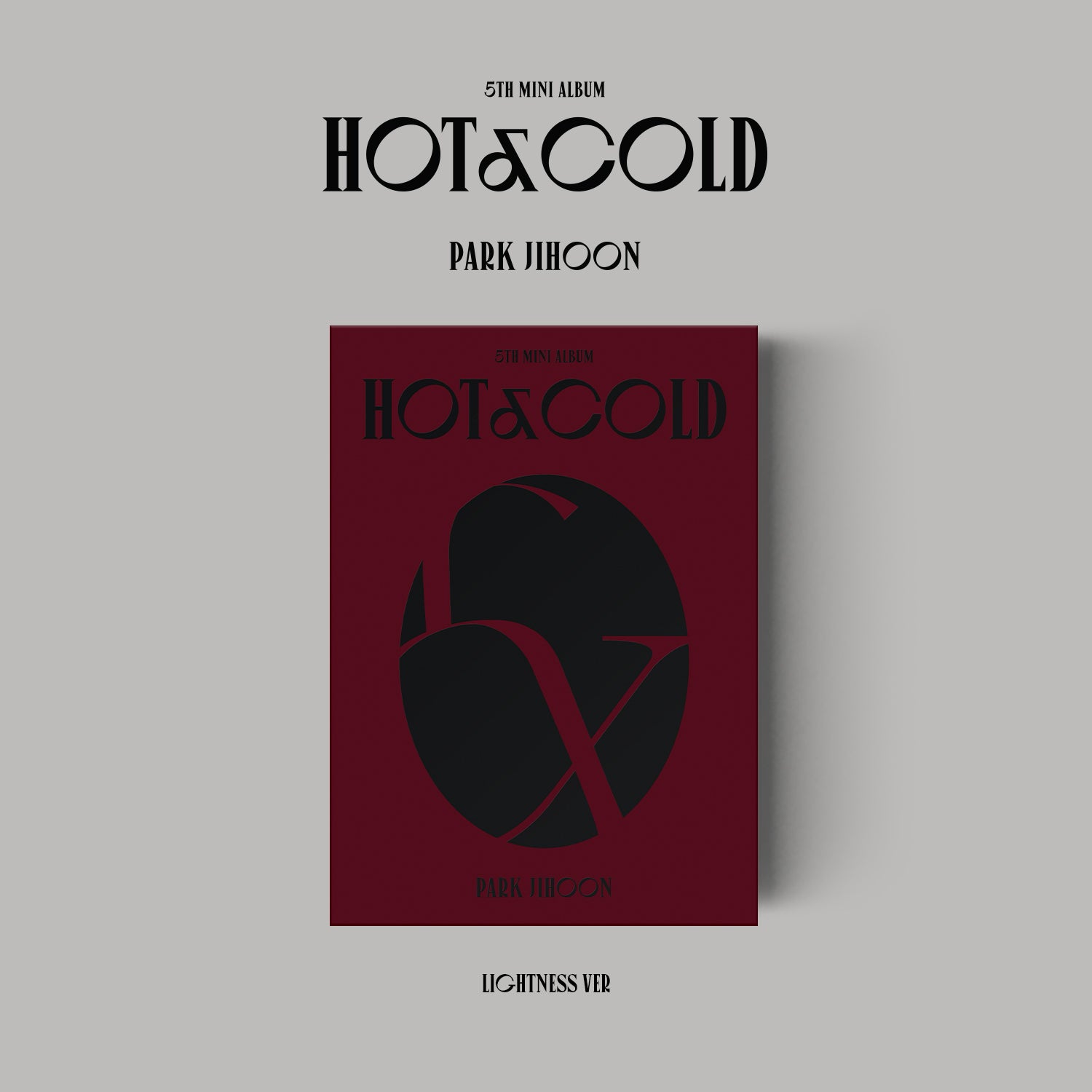 PARK JIHOON - 5th MINI ALBUM : HOT&COLD - LIGHTNESS VER,