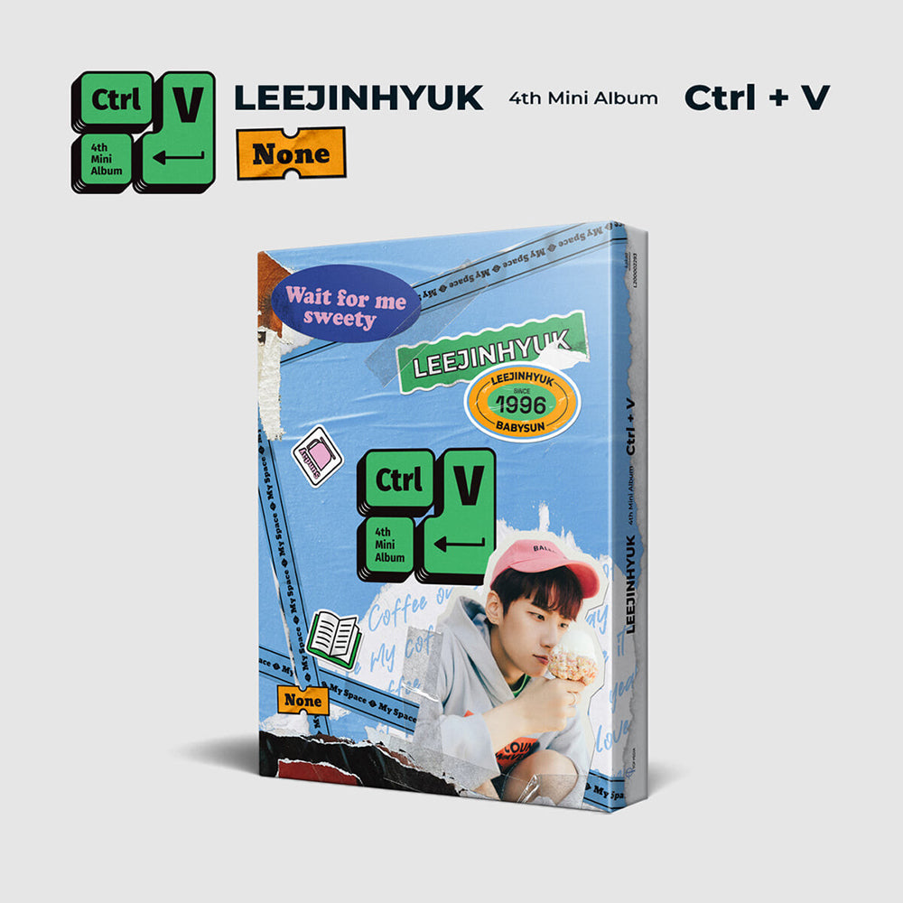 LEE JIN HYUK - 4th MINI ALBUM : Ctrl+V - NONE VER.