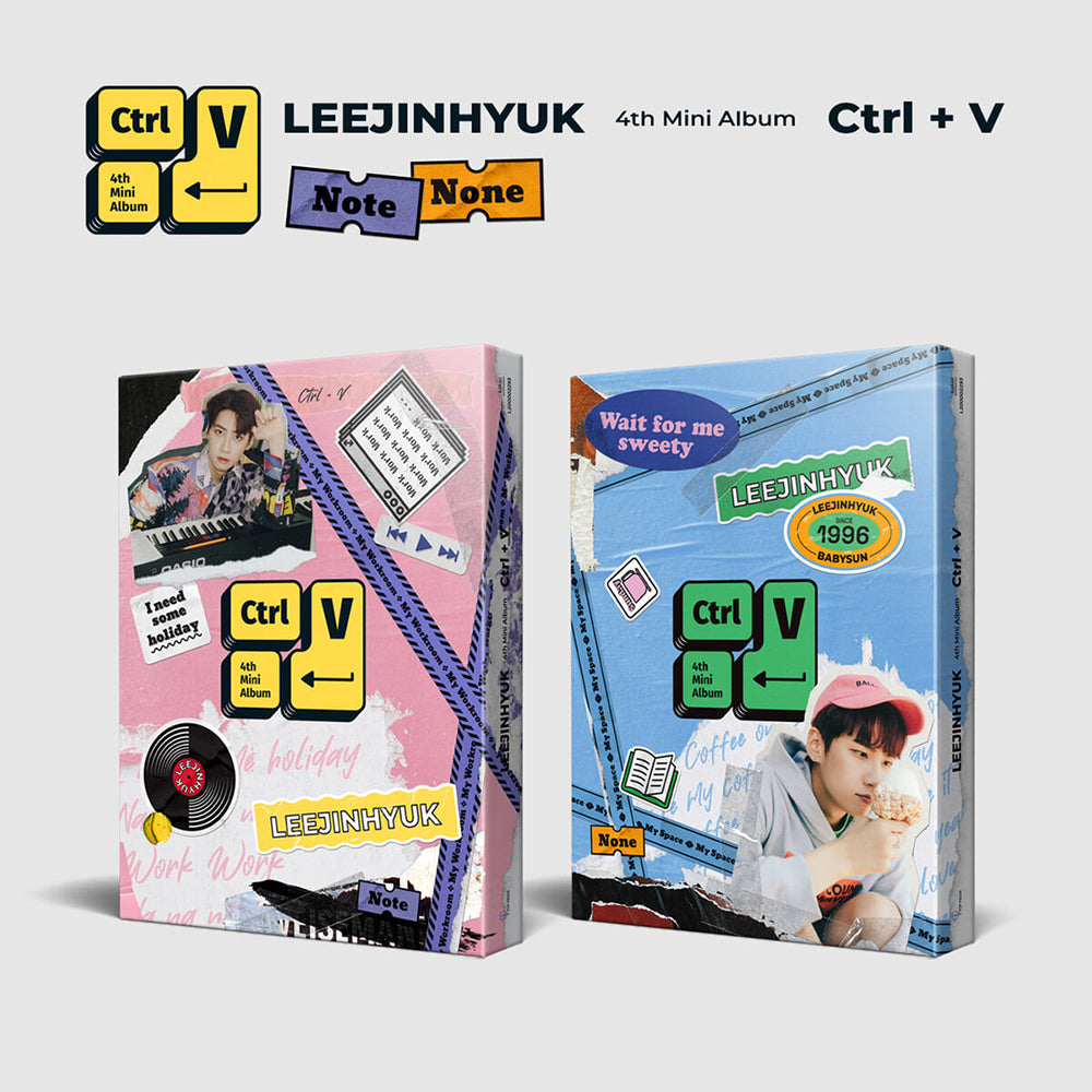 LEE JIN HYUK - 4th MINI ALBUM : Ctrl+V